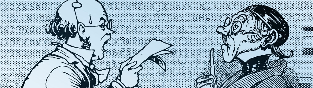 Prof Branestawm and Lehrer Lämpel